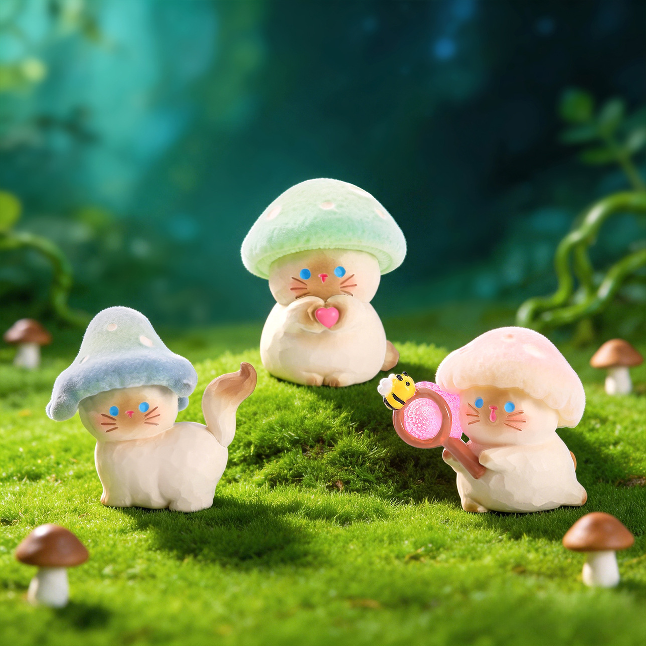 Blind Box Poison Mushroom Expl - Home Security Box 评论和价格