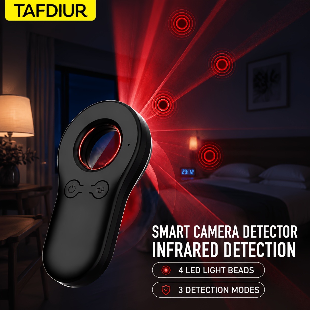 Tafdiur 1-Piece Abs Material B - Home Security Front Door Camera 评论和价格