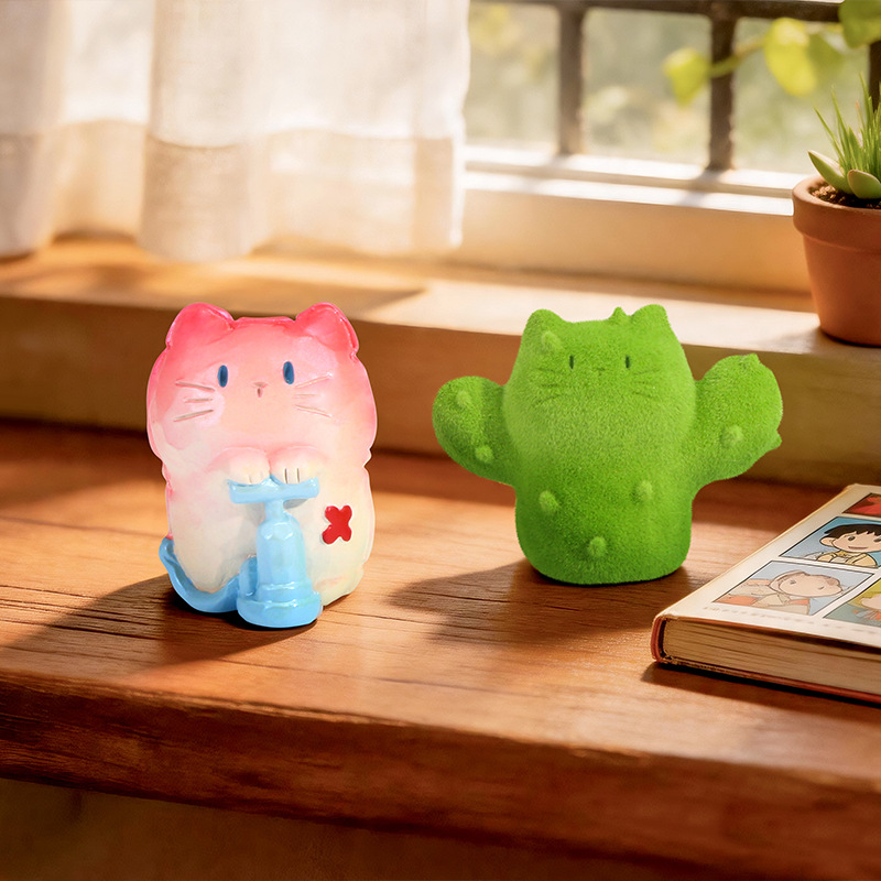 Cute Cat Blind Box Figure Resi - Home Security Box 评论和价格