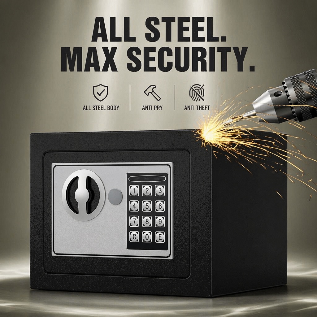 All Steel Electronic Digital K - Home Security Box 评论和价格