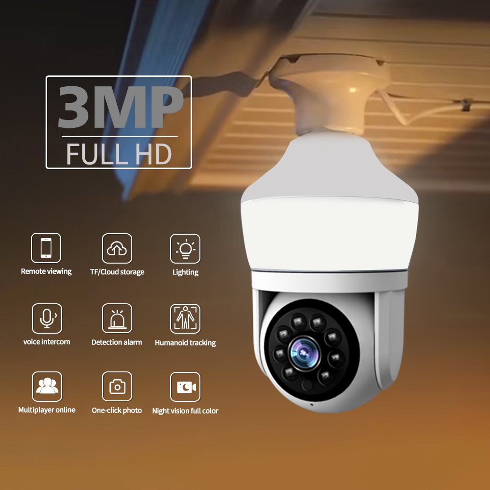 Yoosee APP 3MP 1296P  Night La - Home Security Flood Lights 评论和价格