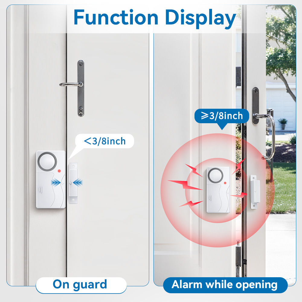 Wireless Door Alarm With Remot - Sim Gsm Alarm 评论和价格